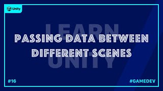 How to transfer data between two different scenes in unity