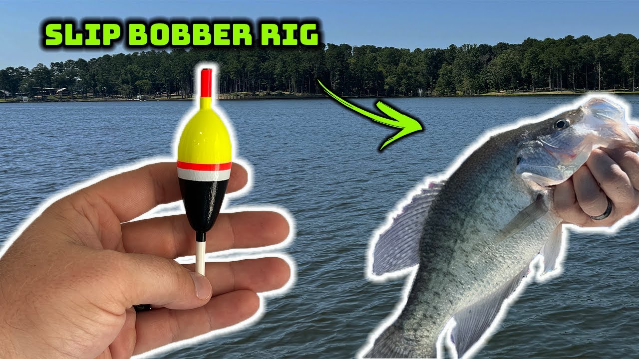 CRAPPIE fishing under a SLIP CORK! | How to rig a slip cork! | - YouTube