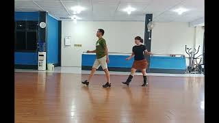 Video thumbnail of "STORM NEVER LAST - LINE DANCE - Choreo by Caecilia M Fatruan ( INA ) - April 2023"