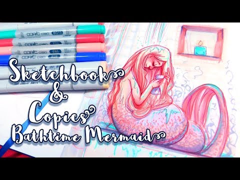 Painting A SKETCHBOOK Cover - Strathmore Vision Mixed Media - MissKerrieJ -  