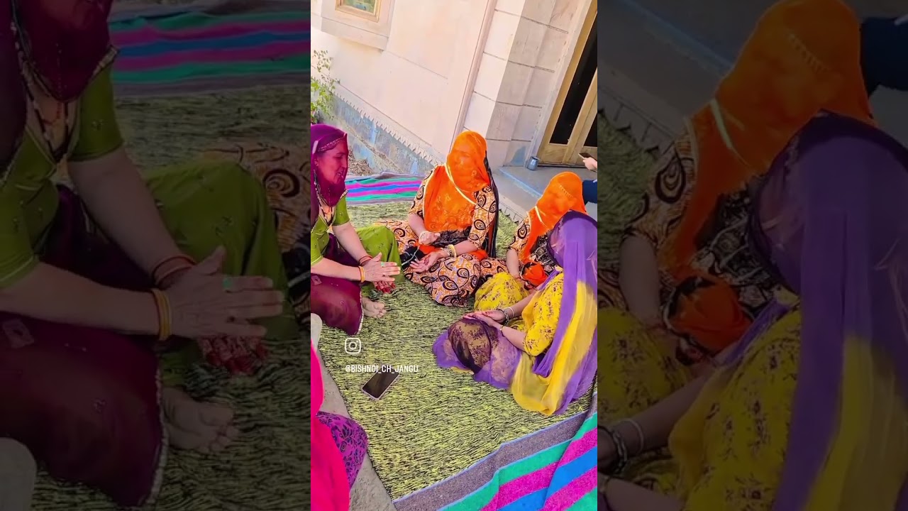 बहुत प्यारा भजन... मन सीताराम सीताराम रट रे.....🙏🚩#bhajan #bishnoiculture #marwadi #nature