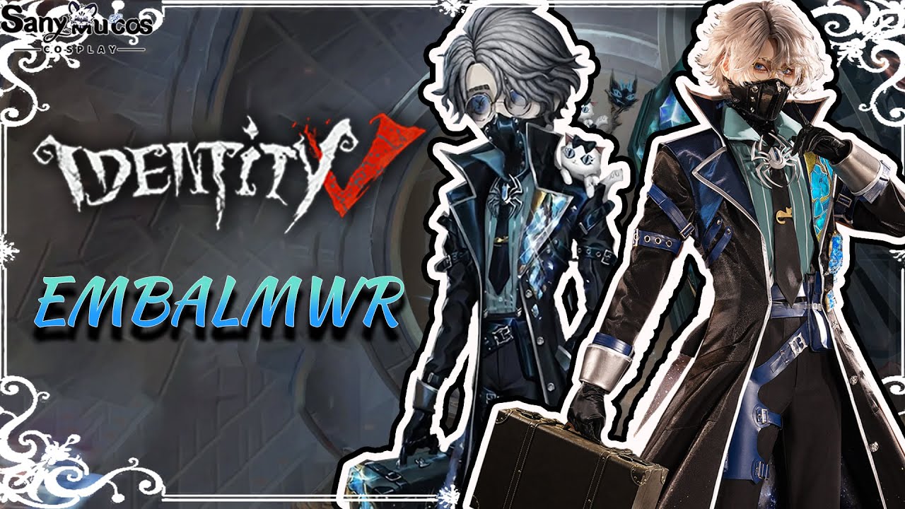 🤍🕯Identity V Cosplay Embalmer – Chroma Cosplay Costume Premium Edition Showcase🕯🤍 #identityvcosplay