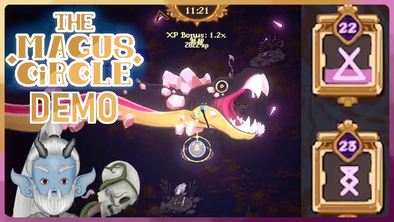 The Magus Circle [Demo] DRAW Your Spells in This Roguelike/lite. - YouTube