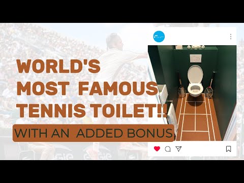 The Story Behind the World's Most Famous Tennis Toilet