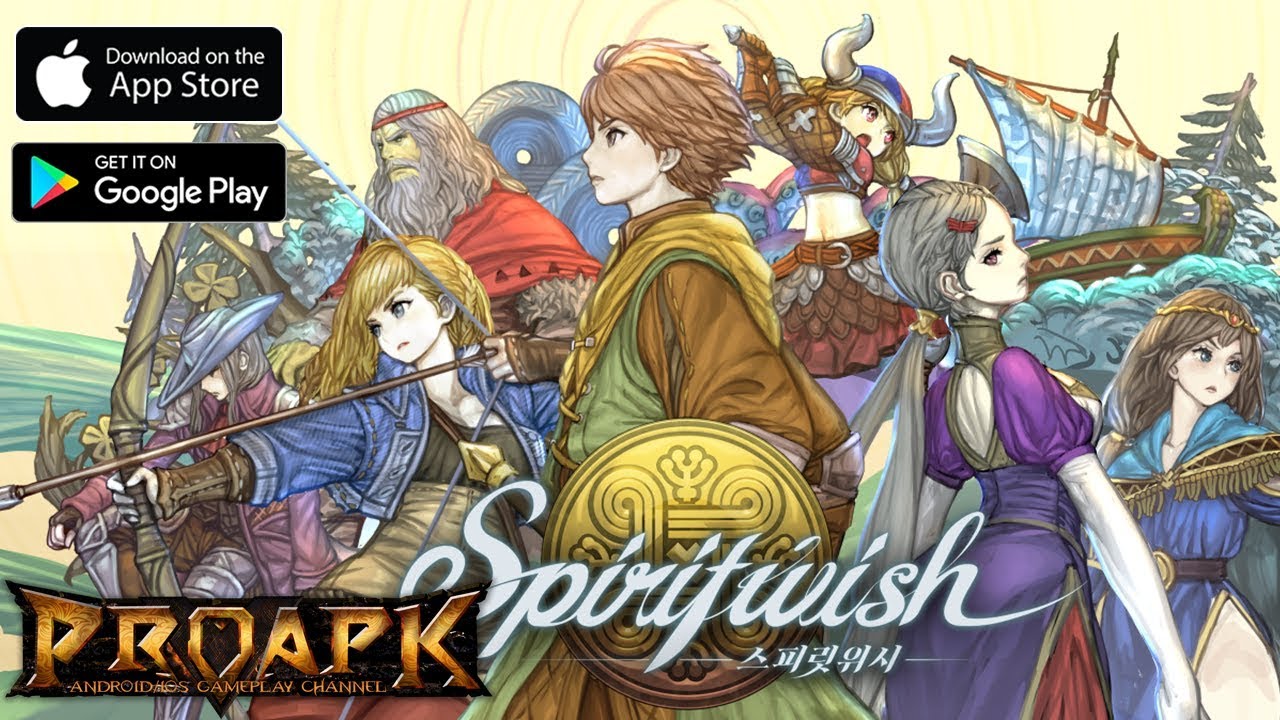 spiritwish  New 2022  Spiritwish Gameplay Android / iOS (by NEXON) (Open World MMORPG) (KR)