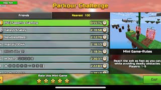 New Pixel Gun 3D Parkour Run Glitch! Infinite Coins!