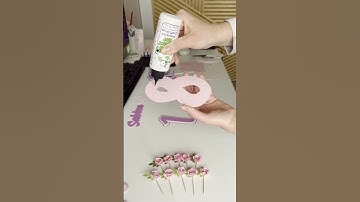 DIY Number Cake Topper Tutorial: How to Make a Custom Cake Topper for Any Occasion