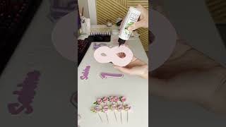 DIY Number Cake Topper Tutorial: How to Make a Custom Cake Topper for Any Occasion