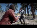 Red Dead Redemption 2 - Epic Ragdoll & Brutal Action Moments Vol.45 [4K/No HUD]
