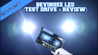 BEVINSEE LED Headlights (TEST DRIVE + INSTALLATION) Mazda Miata