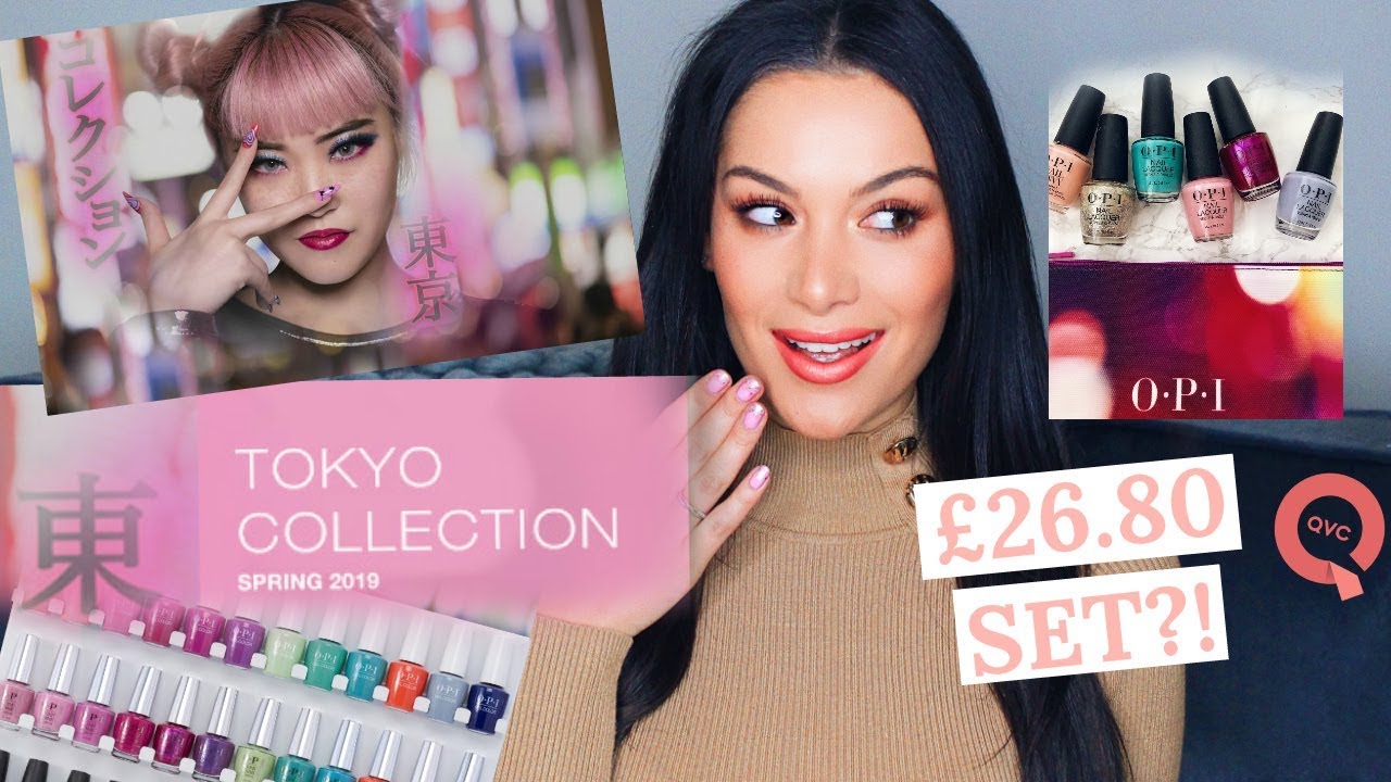 SWATCHING OPI TOKYO COLLECTION - EXCLUSIVE QVC SETS! | Beauty's