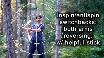 Split-Opps Inspin-Antispin Poi Flowers, Both Arms Reversing