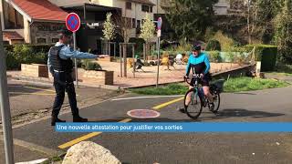 Une nouvelle attestation de déplacement screenshot 1