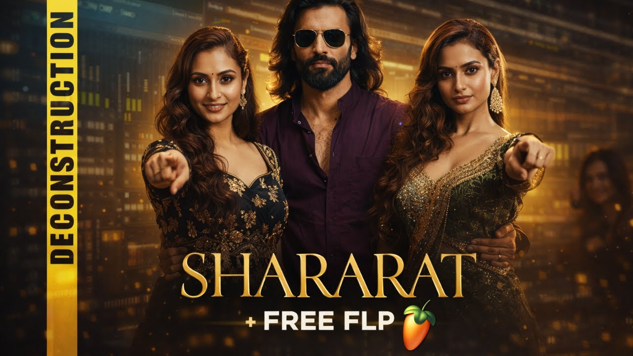 Shararat (Dhurandhar) - Song Breakdown in FL Studio in Hindi | Deconstruction + FLP