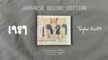Taylor Swift | 1989 (Japanese Deluxe Edition) | CD Unboxing