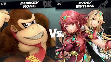 Super Smash Bros. Ultimate - Donkey Kong vs Prya/Mythra