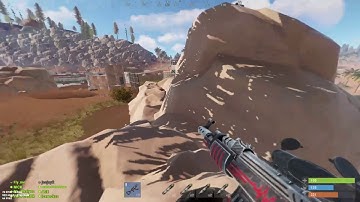 PERFECT TIMING (DEFENDING RAID FROM OUTSIDE) - RUST