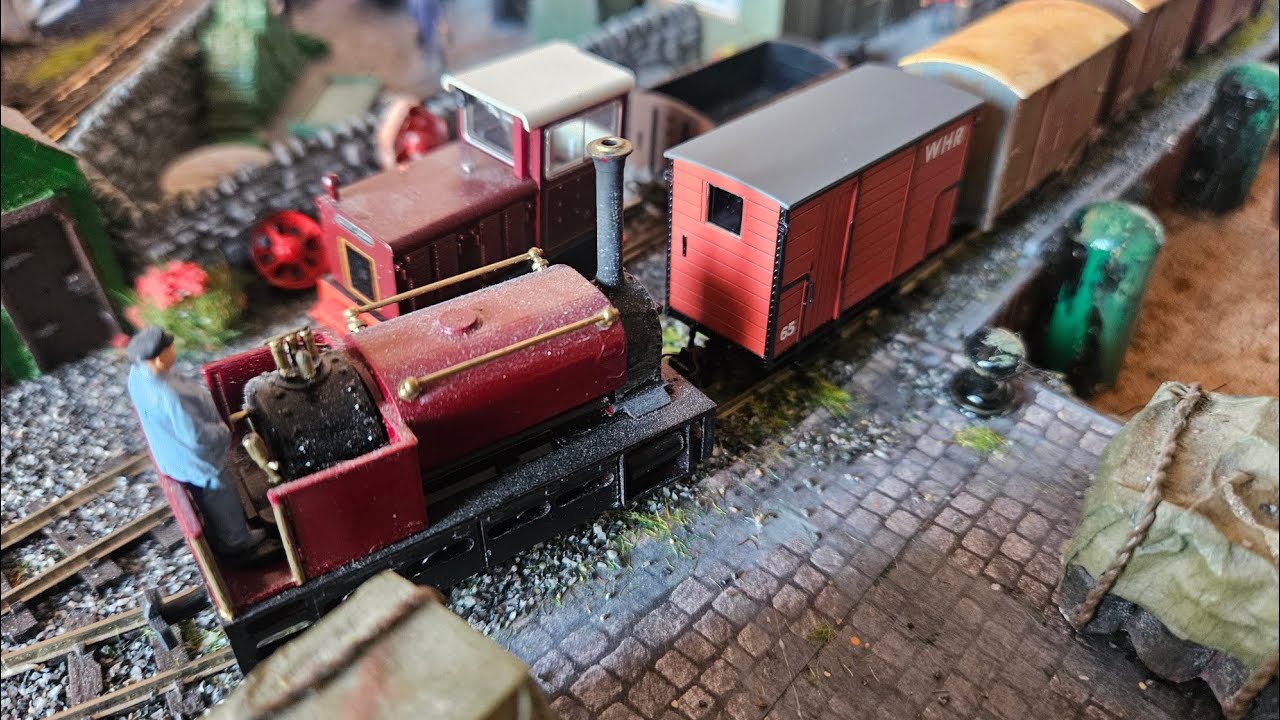 Fish train on the Pipers Wharf Rly.