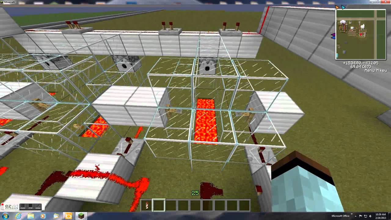 Minecraft casino and movie theater