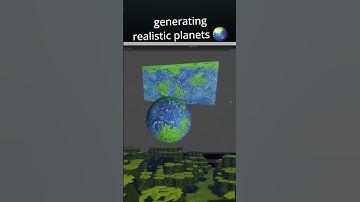 Realistic planet generation! #gamingshorts #gamedev #voxel