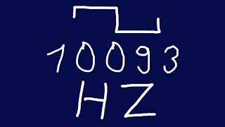 10093 hz square