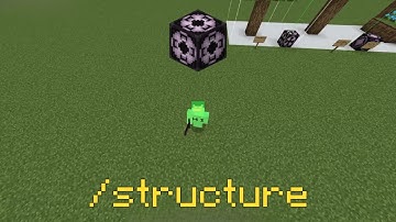 How to use Structure Blocks in Minecraft Bedrock 1.21+!