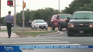 Improvements made to one of Austin's most dangerous intersections