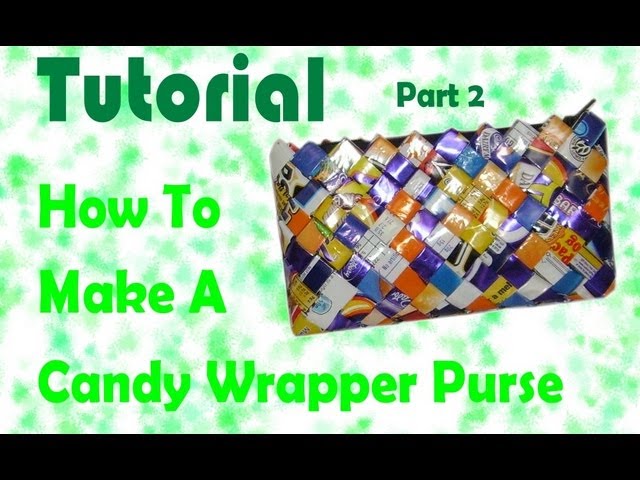 4 Ways to Create a Candy Bar Wrapper Purse - wikiHow | Candy wrapper purse, Candy  bar wrappers, Candy wrappers