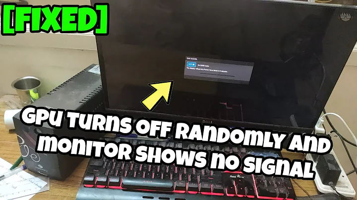 [FIXED] GPU crashes randomly while using pc/in game and display cuts off