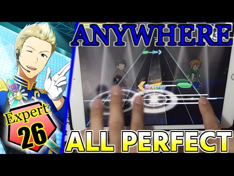 【サイスタ】ANYWHERE (Expert Lv26) ALL PERFECT 手元【SideM】