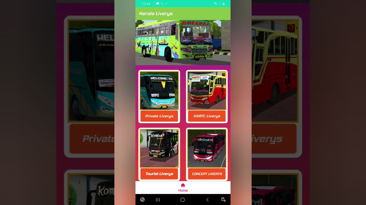 Kerala bus mod livery app YouTube