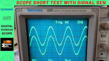 Digital Storage Oscilloscope - Short Presentation of Tektronix 2211