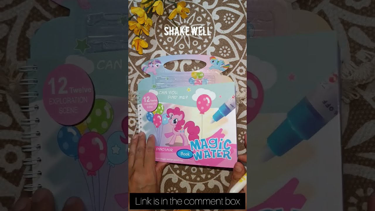  Water Magic Colour Book Cute Shorts Unicorn Viralshorts Art Is Funn