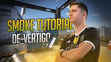 SMOKES AND NADES TUTORIAL #8 - VERTIGO - Professor apEX - CSGO
