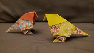 How to make a Parakeet - Origami Tutorial!