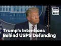 Trump Admits to Defunding USPS to Stop Mail-In Votes | NowThis