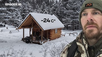 Winter Storm: Bathroom Addition, Sawmill Barn |EP85| Log Cabin Build on Off-Grid Homestead