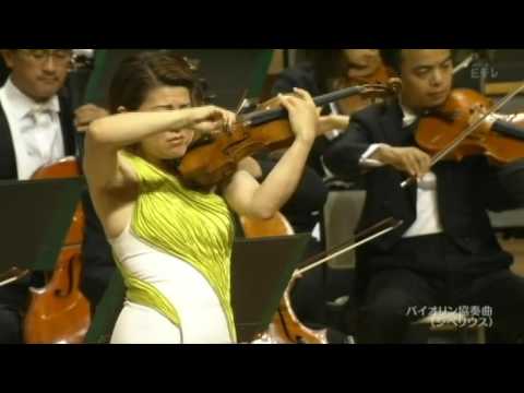 Kyoko Takezawa Sibelius Violin Concerto 竹澤　恭子 (HD)