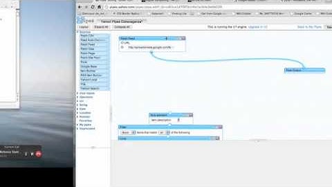 Yahoo! Pipes Demo: Section 2