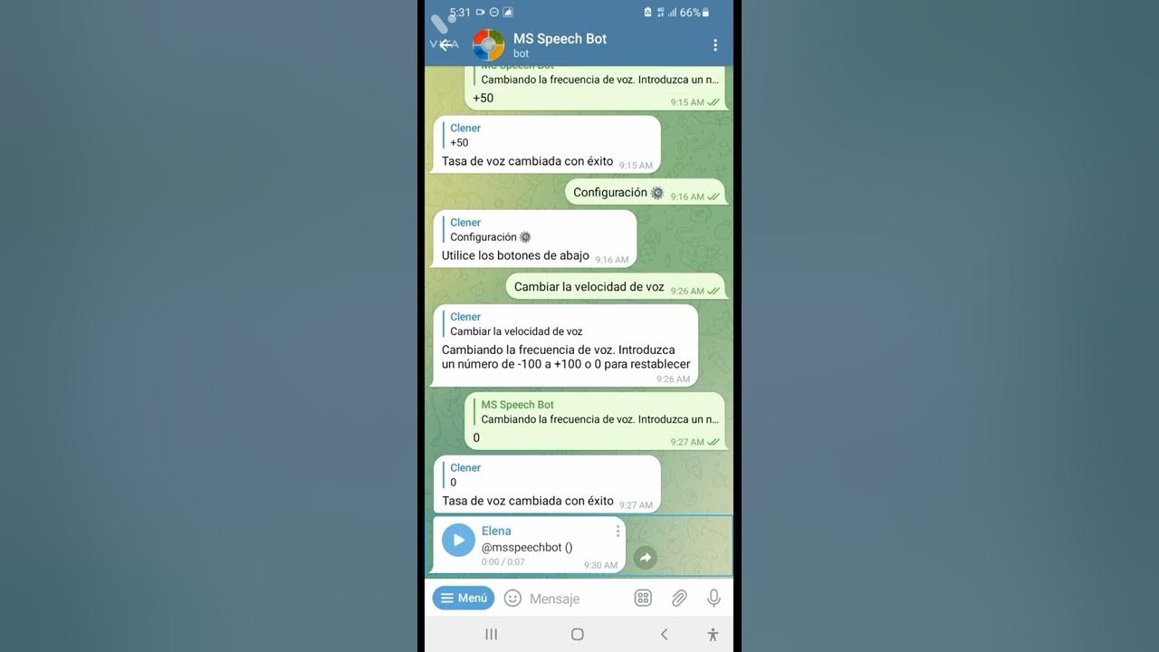 aprende a guardar los audios creados en el Bot de Telegram de la manera