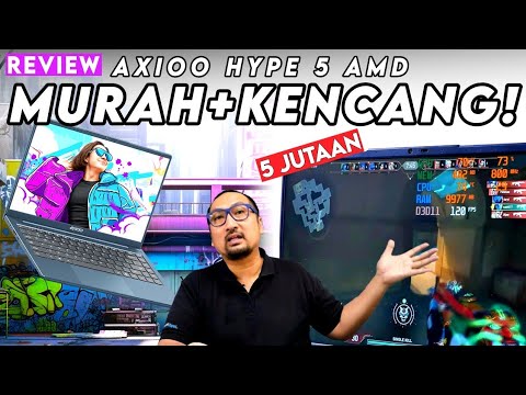 Laptop 5 Jutaan Sekencang & Selengkap Ini? REVIEW Axioo Hype 5 AMD