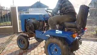 Минитрактор с мотоблока  своими руками Tractors with motoblock