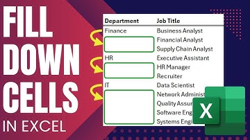 3 Ways to Easily Fill Down Values in Excel Like a Pro 🏆