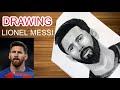 Lionel messi realistic drawing || pencil sketching || easy steps