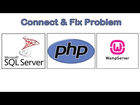 How To Connect SQL Server With PHP In WampServer