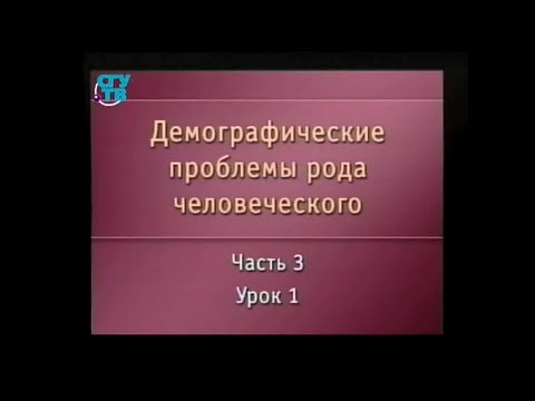 Демография. Урок 3.1. Демографические процессы и социально-экономическое развитие