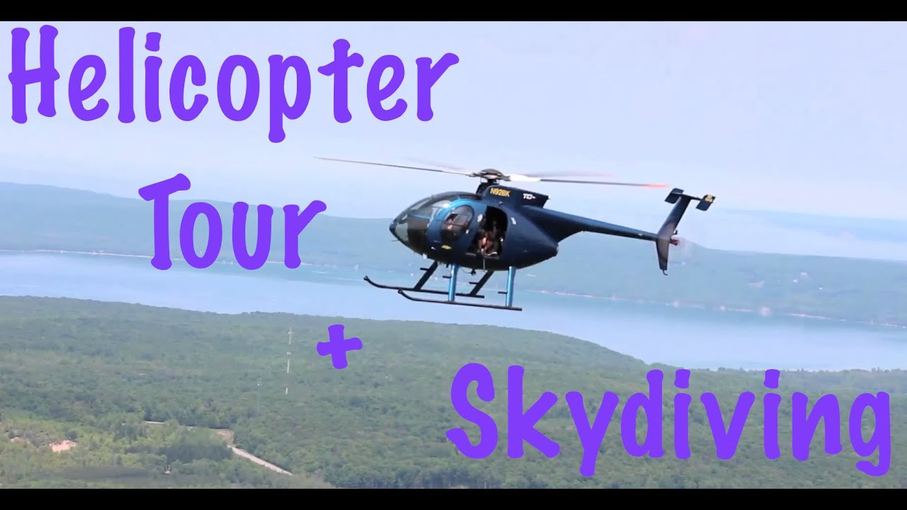 Traverse City Helicopter Adventures + Skydiving YouTube