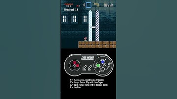 Mario Kaizo Tips - The Midair Spring Jump (method #3) | SMW Kaizo: Learn 2 Kaizo | NeXuS15 | #shorts