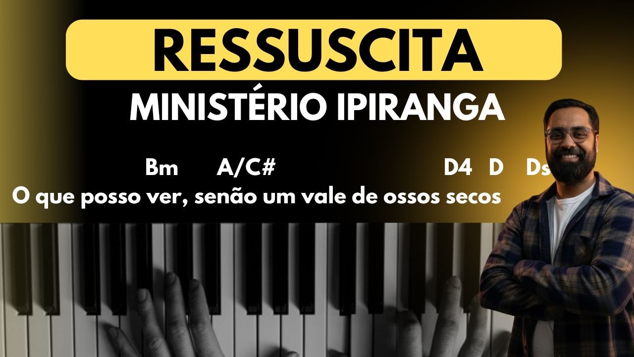 Como Tocar “Ressuscita” no Teclado 🎹 | Aula Fácil | Ministério Ipiranga