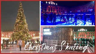 SOMERSET HOUSE - LONDON ICE-SKATING ⛸️🎄 Christmas Vlog | KLEO JOY